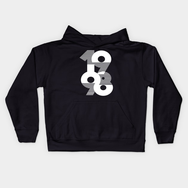 Year 1998 Kids Hoodie by Sassify